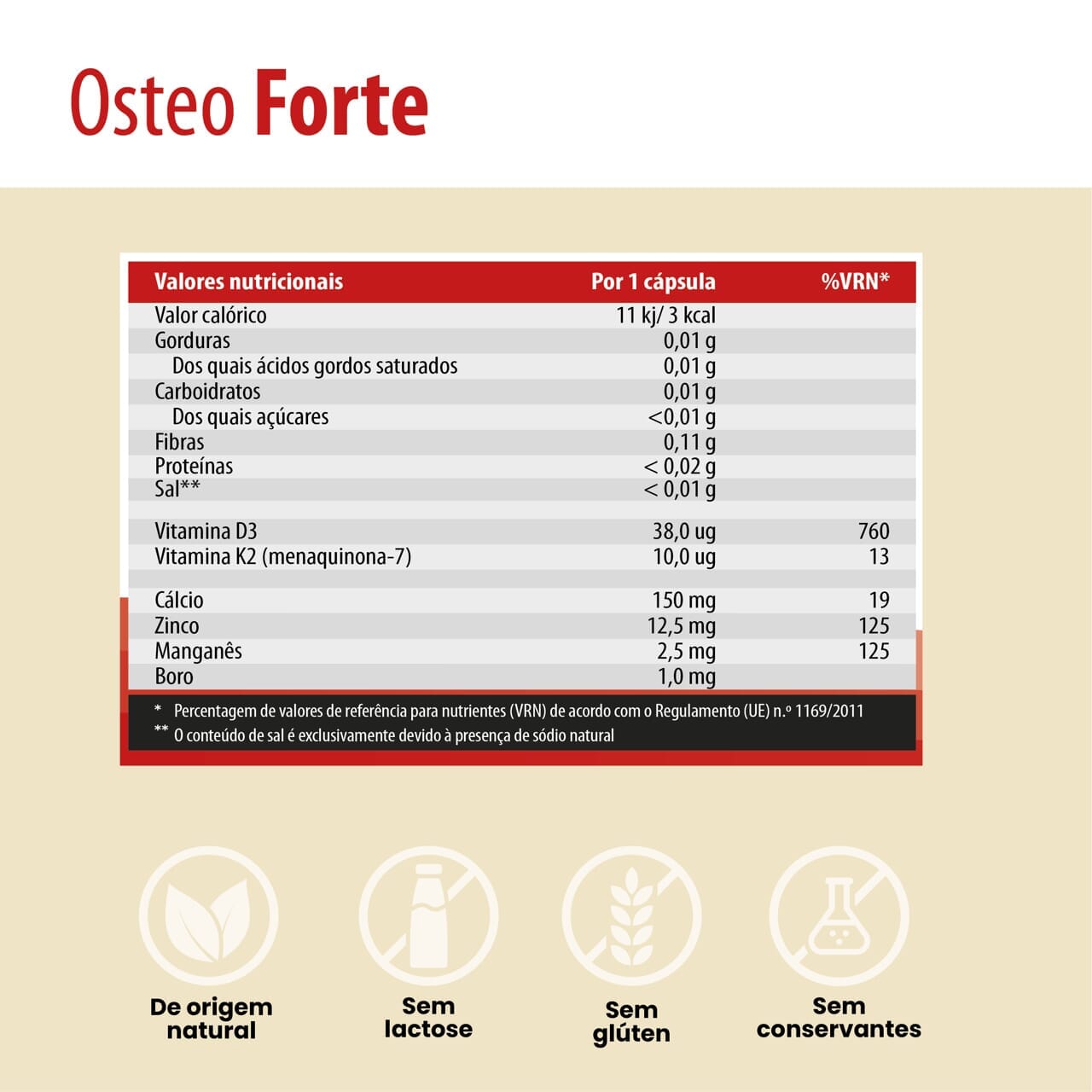Pack Ossos Fortes